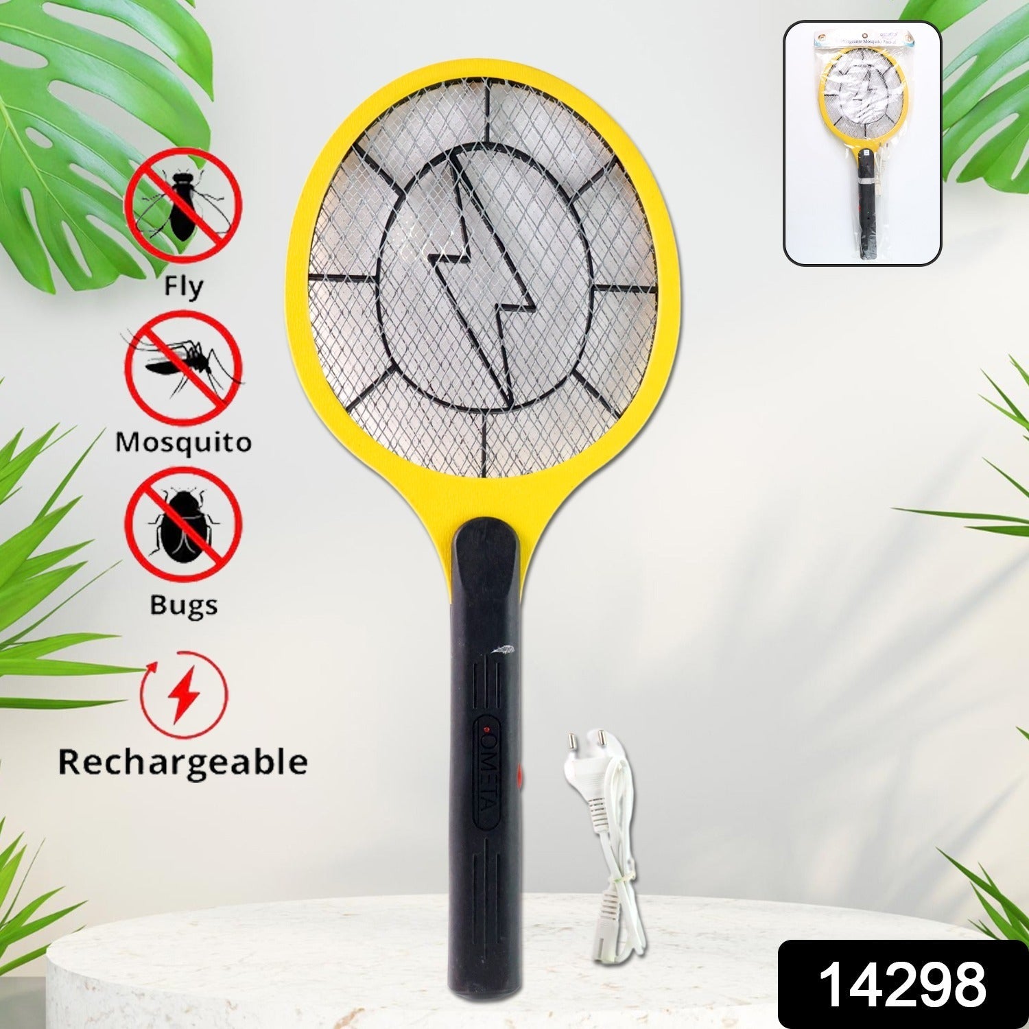 Red Anti-Mosquito Electric Racket Red Anti-Mosquito Electric Racket